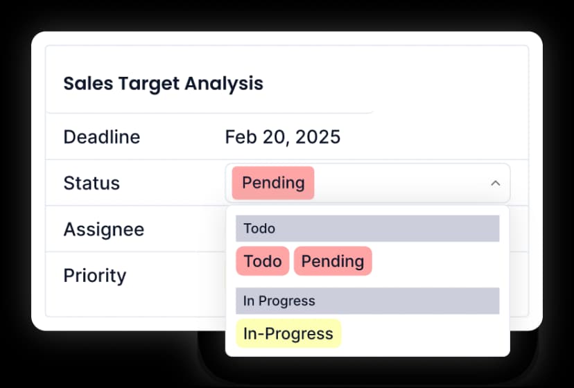 instant task updates