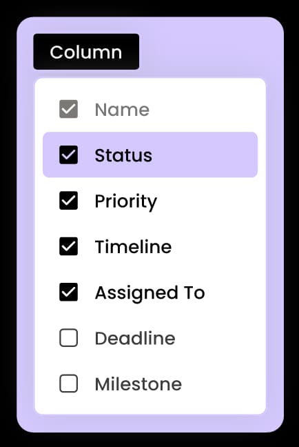 Custom Task Views